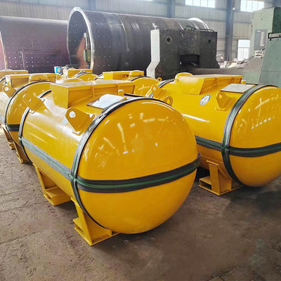 Πυρηνικό δοχείο οριζόντιας πίεσης T10 πιστοποιημένο από την IMDG για ασφαλείς λύσεις αποθήκευσης τετραχλωριούχου πυριτίου